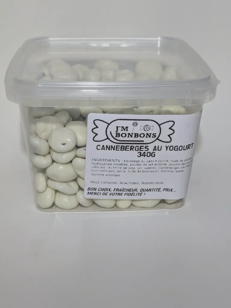 8.99$ Canneberges yogourt plat