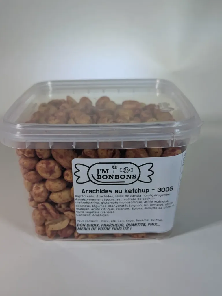 3.99$ Arachide Ketchup Plat