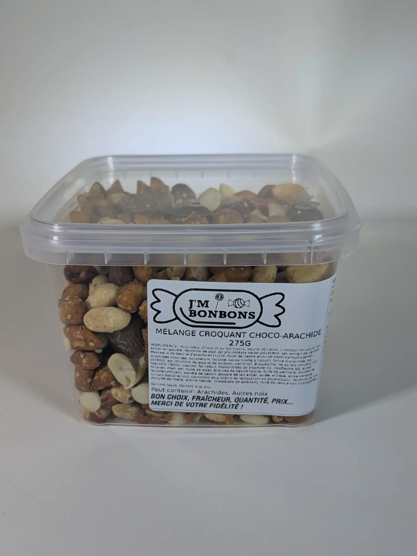 7.99$ Mélange choco-arachide 275G