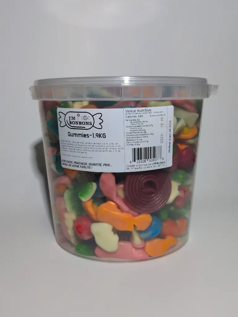29.99 plat 1.9KG gummies