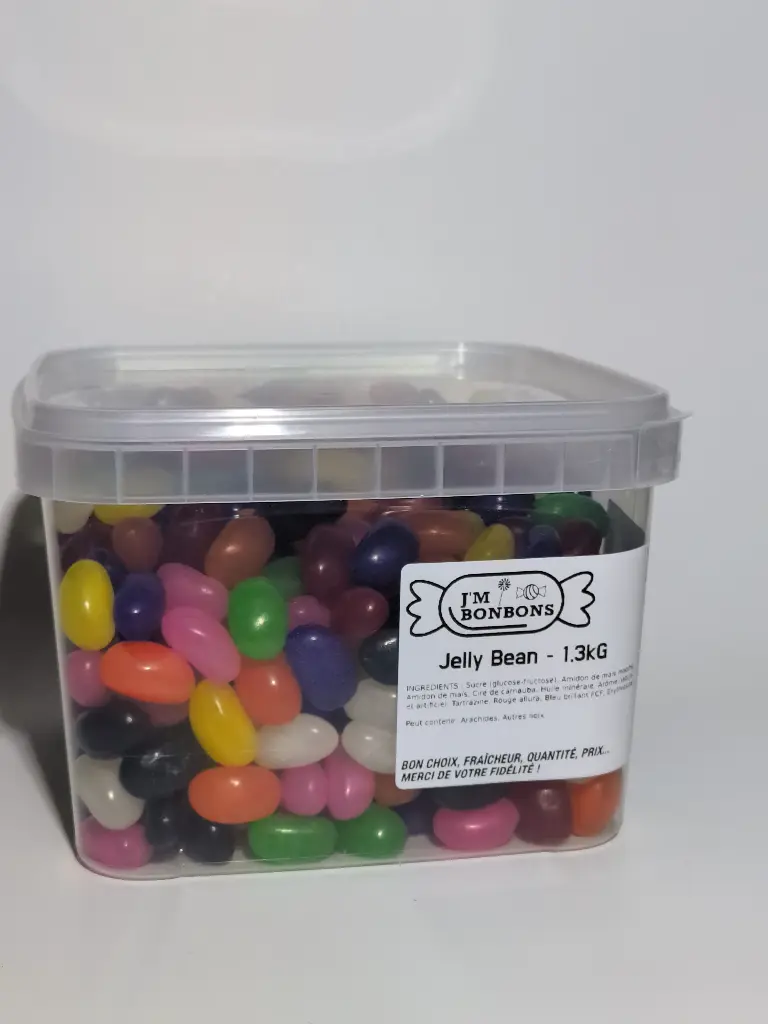 14.99$ Jelly Bean plat 1.3kg