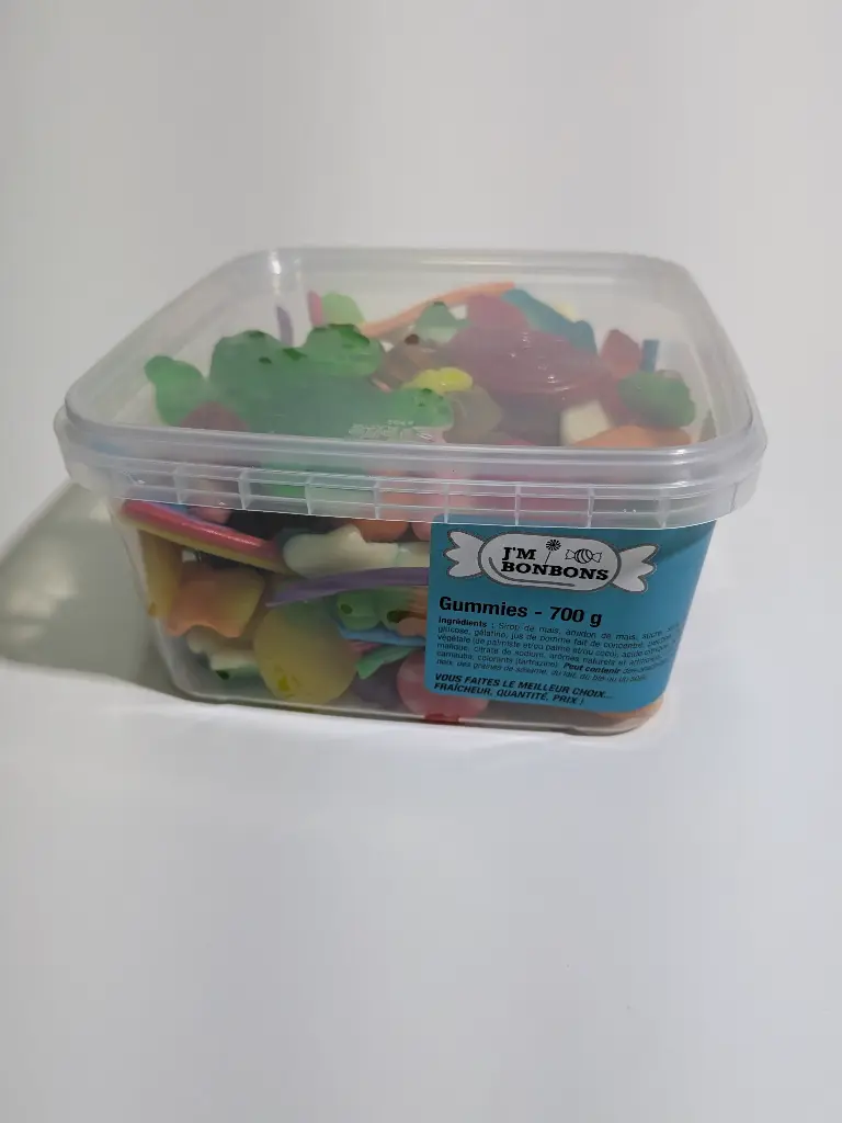 11.99$ Plat 700g Gummies