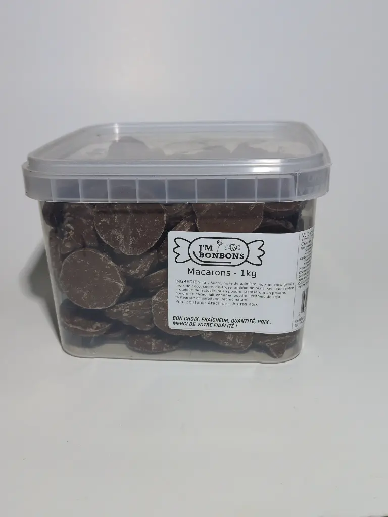 11.99$ Macaron 600g Plat