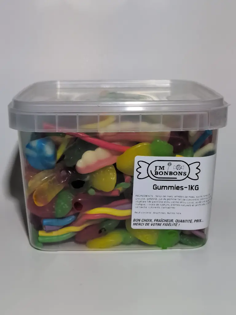 15.99$ Plat 1Kg Gummies