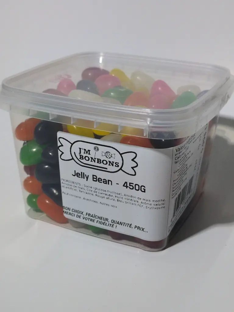 5.99$ Jelly Bean Plat 450G