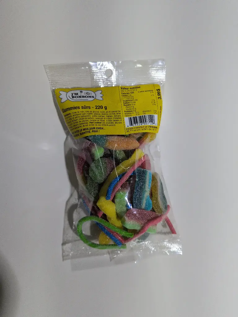 3.49$ Sac Mélange Surette