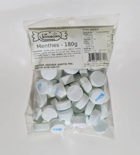 2.99$ Menthe Blanche Sac